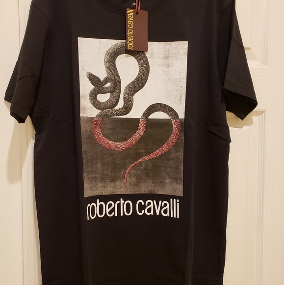 Roberto Cavalli Other - NWT - Roberto Cavalli Men's t-shirt XXL- black